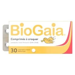 BioGaia L.Reuteri Protectis Probiotic Strawberry 30 Tablets [EXP Sept 2024]