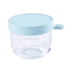 Beaba Food Storage Glass Portion 150ml (4 Colours) -Baby Product blue 5 4
