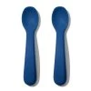 OXO TOT Silicone Spoon (3 Colours) -Baby Product blue spoon 1 1 1