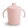Mushie Trainer Sippy Cup (5 Colors) 1 Mushie Trainer Sippy Cup (5 Colors) -Baby Product blush trainer sippy cup 1 1