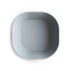 Mushie Dinnerware Bowl Square Set Of 2 ( 3 Colours ) -Baby Product bow cloud new 1200x