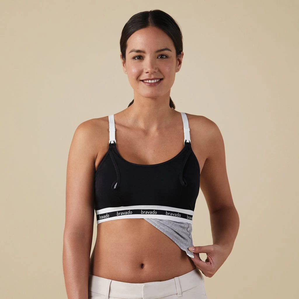 Bravado Designs Clip And Pump Hands-Free Nursing Bra Accessory -Sustainable (2 Colors) 7 Bravado Designs Clip And Pump Hands-Free Nursing Bra Accessory -Sustainable (2 Colors) - Image 5