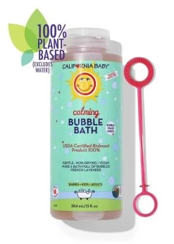 California Baby 13oz Bubble Bath (10 Types) -Baby Product bubble bath calming 13oz 1