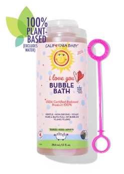 California Baby 13oz Bubble Bath (10 Types) -Baby Product bubble bath i love you 13oz