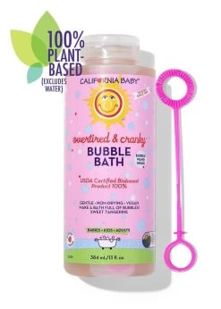 California Baby 13oz Bubble Bath (10 Types) -Baby Product bubble bath overtired cranky 13oz