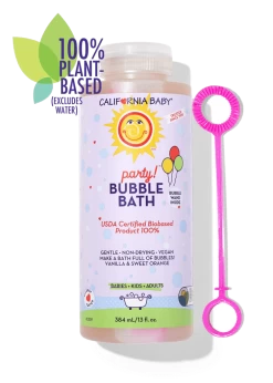 California Baby 13oz Bubble Bath (10 Types) -Baby Product bubble bath party 13oz
