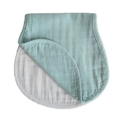 Mushie Burp Cloth ( 2 Colours ) -Baby Product burb sage fog 1200x 1 1