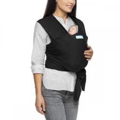 MOBY Wrap - Classic - 100% Cotton (8 Colours) -Baby Product classic black side 1 1