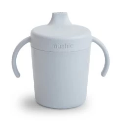 Mushie Trainer Sippy Cup (5 Colors) -Baby Product cloud trainer sippy cup