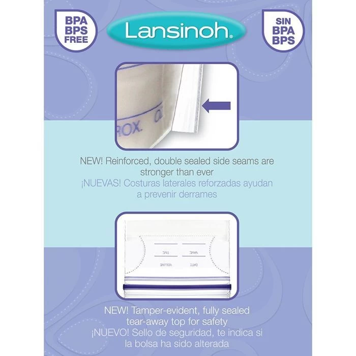 Lansinoh Breastmilk Storage Bags-50pcs 9 Lansinoh Breastmilk Storage Bags-50pcs - Image 7