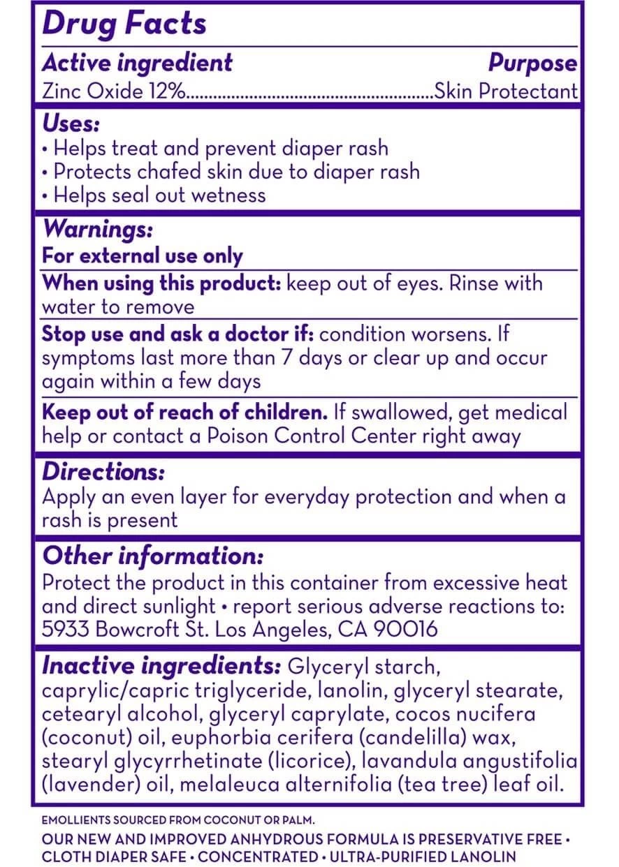 California Baby Diaper Rash Ointment 2.9oz (Calming / Super Sensitive) 6 California Baby Diaper Rash Ointment 2.9oz (Calming / Super Sensitive) - Image 4