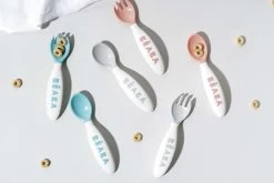 Beaba Set Of 6 Training Spoons And 4 Training Forks For 2nd Age (Assorted Colors) -Baby Product dsc00212 1 2048x1366 1