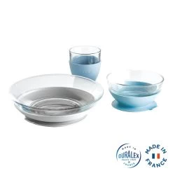 Beaba Duralex Glass Meal Set (2 Colors) -Baby Product duralex glass meal set junglre