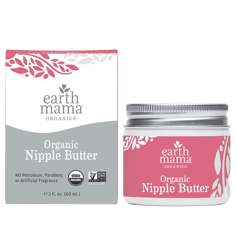 Earth Mama Organic Nipple Butter Breastfeeding Cream (60ml)
