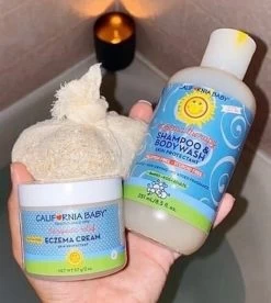 California Baby Eczema Cream (4.5oz / 2oz) Expiry : Nov 2023 -Baby Product eczema