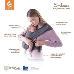 Ergobaby Embrace Carrier -Blush Pink -Baby Product ergobaby embrace features 1024x1024
