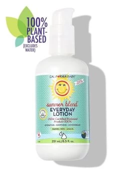 California Baby Everyday Lotion 8.5oz (8 Scents) -Baby Product everyday lotion summer blend 8.5oz 2