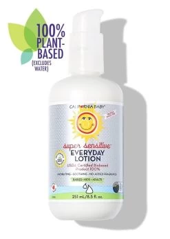 California Baby Everyday Lotion 8.5oz (8 Scents) -Baby Product everyday lotion super sensitive 8.5oz