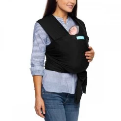 MOBY Evolution Wrap (11 Colours) -Baby Product evolution black side 1 1
