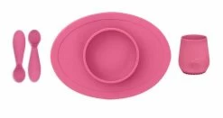 EZPZ First Foods Set (For 4M+) -Baby Product ezpz first foods set pink 2