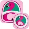 Skip Hop Melamine Plate And Bowl Set - Flamingo 2 Skip Hop Melamine Plate And Bowl Set - Flamingo -Baby Product flamingp