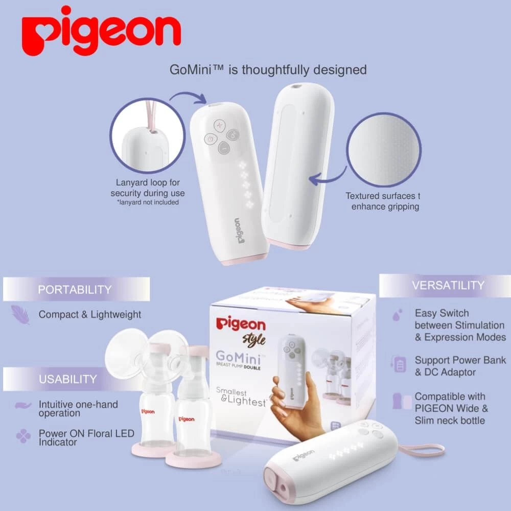 Pigeon GoMini Electric Breastpump 7 Pigeon GoMini Electric Breastpump - Image 5