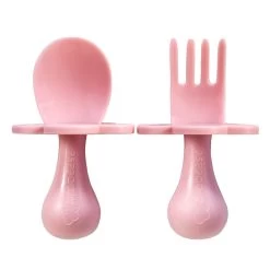 Grabease Utensil Set ( 8 Colours ) -Baby Product grabease fork and spoon set blush 1 2048x