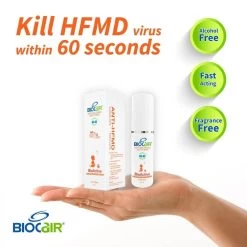 BioCair BioActive Anti-HFMD Pocket Spray Twin Pack (50ml X 2)