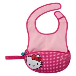 B.Box Hello Kitty Travel Bib + Silicone Spoon (2 Colours)