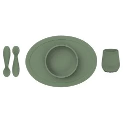 EZPZ First Foods Set (For 4M+) -Baby Product jbc euffo001 ezpz first food set olive 1623223976 1 1