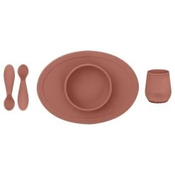 EZPZ First Foods Set (For 4M+) -Baby Product jbc euffs002 ezpz first food set sienna 1610522892 2