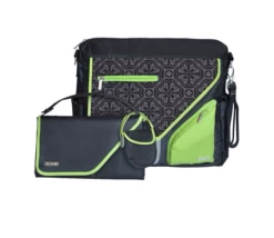 JJ COLE Metra Diaper Bag -Baby Product jj cole metra mignight clover1