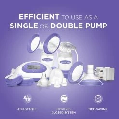 Lansinoh 2-IN-1 Double Electric Breastpump -Baby Product lansinoh 2 in 1 double electric breastpump 2