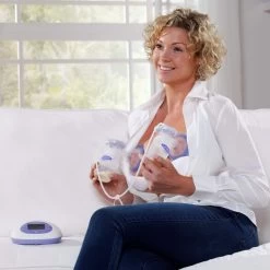 Lansinoh 2-IN-1 Double Electric Breastpump -Baby Product lansinoh 2 in 1 double electric breastpump 4