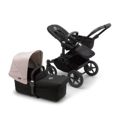 Bugaboo Donkey 5 (Mono/Duo/Twin) -Baby Product large jpg 100003007 donkey5 black black canopy misty white combi 2 min 1