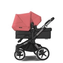 Bugaboo Donkey 5 Duo Graphite-Midnight Black-Sunrise Red -Baby Product large jpg pi donkey 5 duo ab3b0e58396389b24653c3278accb393