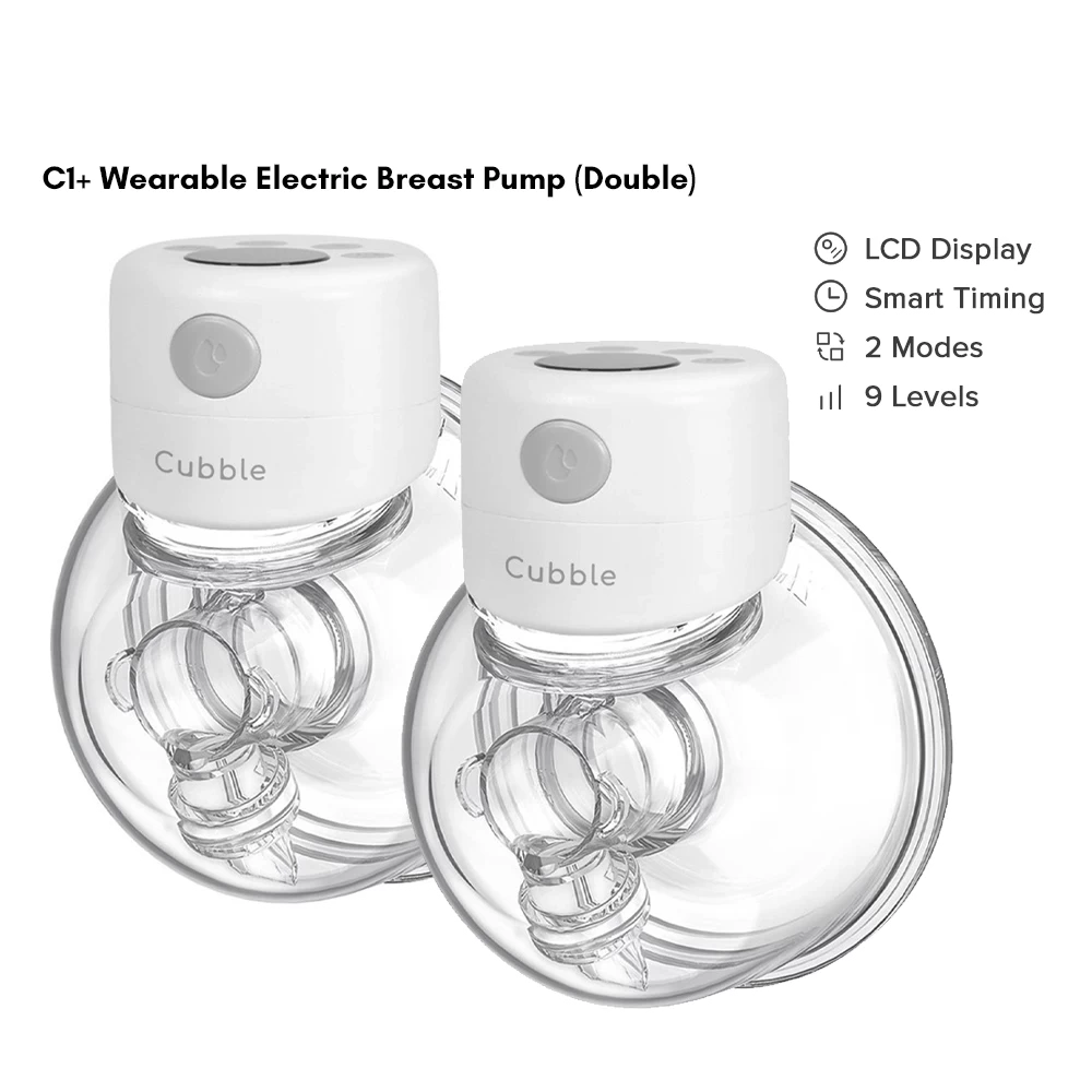 Cubble C1+ Wearable Handsfree Electrical Breast Pump (Double) 3 Cubble C1+ Wearable Handsfree Electrical Breast Pump (Double)