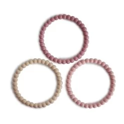 Mushie Pearl Teething Bracelet ( 4 Colors )