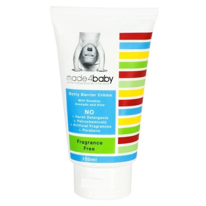 Made4Baby Botty Barrier Cream 150ml (Fragrance Free) 3 Made4Baby Botty Barrier Cream 150ml (Fragrance Free)