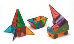 Magna-Tiles Clear Color 48 Piece Deluxe Set -Baby Product magna tiles clear colors 48 piece deluxe set 2 3