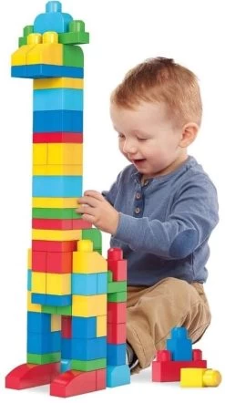 Fisher Price Mega Bloks Big Building Bag 60pcs Bag (2 Colours)