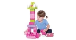 Fisher Price Mega Bloks Big Building Bag 60pcs Bag (2 Colours) -Baby Product mega bloks big building bag 60pcs pink bag 2