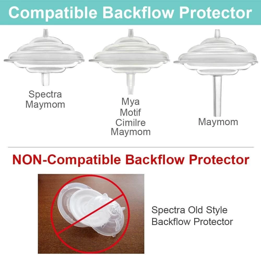 Maymom Silicone Membrane Backflow Protector And Spectra New Version Backflow Protector (2 Pcs) 5 Maymom Silicone Membrane Backflow Protector And Spectra New Version Backflow Protector (2 Pcs) - Image 3