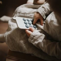 Mushie Phone Press Toy (3 Colors) -Baby Product mikaella day1 49 900x copy