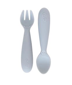 EZPZ Mini Utensils (8 Colors) -Baby Product mini utensils pewter clean 1