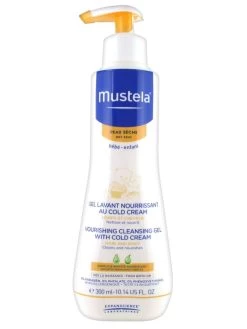 Mustela Nourishing Cleansing Gel With Cold Cream (300ml) [EXP MARCH 2023]
