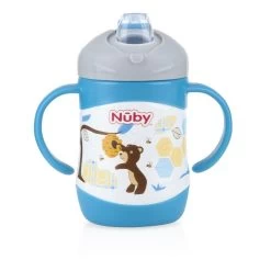 Nuby Stainless Steel Cups - 220ml Sprout -Baby Product nb10221 bear 1