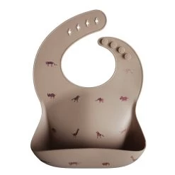 Mushie Silicone Bib (19 Designs) 25 Mushie Silicone Bib (19 Designs) -Baby Product new safari.brown 1200x
