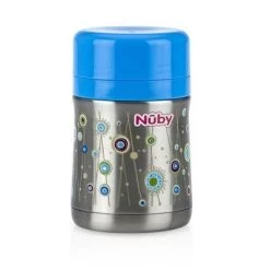 Nuby Stainless Food Jar 280ml (3 Colours) -Baby Product nuby first solids insulated stainless ptru1 20759113dt