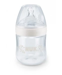 NUK Nature Sense 150ml Bottle (0-6m) 7 NUK Nature Sense 150ml Bottle (0-6m) -Baby Product nuk nature sense 150ml bottle 0 6m white firstfewyears